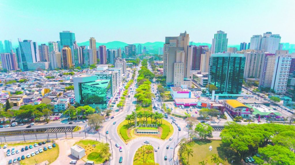 Vista da região de Alphaville